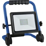 as - Schwabe OPTILINE LED Baustrahler 40 W 4500 Lumen - klappbar - neutralweiß 4.000K - Mobiler Scheinwerfer - 3m Kabel mit Schutzkontaktstecker - Arbeitsleuchte extrem robust - wasserfest IP65, 46341