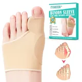 Hallux Valgus Socken, Hallux Valgus Korrektur, Hallux Valgus Socken mit Gel-Pad Schutz, Hallux Valgus Zehenspreizer Korrektur, Hallux Valgus Korrekturbandage für Männer und Frauen (37-43 M, Haut)