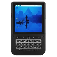 BerryBase HackberryPi CM5 Linux Cyberdeck Taschencomputer, 4 Touch-Display, Tastatur-Maus, 5000 mAh