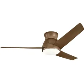 Elstead Lighting Eris 152 cm Deckenventilator Walnuss