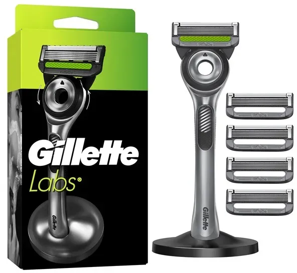 Labs Razor 5 blades + Stand Silver