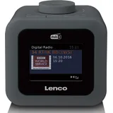 Lenco CR-620 Radiowecker, DAB+, Grau