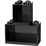 LEGO Brick SHELF SET - BLACK