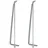 GAH Alberts Alberts 215484 Sturmanker mit Erddorn | feuerverzinkt | Gesamthöhe: 637 mm | 2er Set