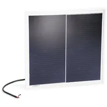Seraphim esotec monokristallines Solarmodul, 12Wp, 18V, 264x277x17mm, wetterfest, 130101,
