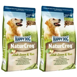Happy Dog NaturCroq Lamm und Reis 2x15 kg