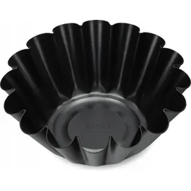 Kadax Gugelhupfform, aus Blech mit Antihaftbeschichtung, 15.5 cm, Schwarz
