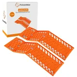 Preiswert & Gut Sandbleche 2er Set 60 x 17,5 cm Orange