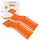 Preiswert & Gut Sandbleche 2er Set 60 x 17,5 cm Orange
