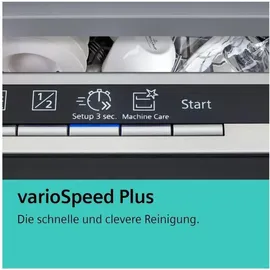 Siemens iQ500 SX65EX07CE Einbau-Geschirrspüler (vollintegrierbar, 598 mm breit)