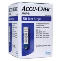 Accu-chek Aviva Glucose Test Strips 50- PACK OF 3