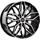 CARMANI 26 Max 7,5 x 19 5 x 120 ET32 MB72,6 Schwarz/Poliert