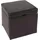 MCW Sitzhocker Carrara Leder + Kunstleder 44 x 45 x 44 cm Braun