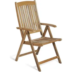 Hochlehner JAVA, Teak, 5-fach verstellbar