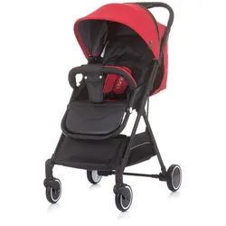 Chipolino, Kinderwagen Buggy Clarice Rückenlehne verstellbar klappbar Sonnendach rot