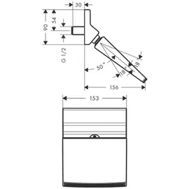 Hansgrohe Raindance Rainfall 150 Stream (26443000)