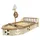 Axi Sandkasten Boot mit Abdeckung Beige