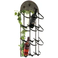 DanDiBo Ambiente Weinregal 31 x 84 x 17 cm Bronze
