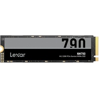 Lexar 2TB NM790 SSD PCIe Gen4 NVMe M.2 2280 Internes Solid State Drive, bis zu 7400/6500 MB/s Lesen/Schreiben, kompatibel mit PS5, für Gamer und Creatoren, schwarz (LNM790X002T-RNNNU)