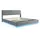 [en.casa] LED Polsterbett Tröstiar 180x200cm Anthrazit