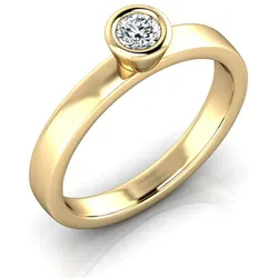 Verlobungsring VR29 585er Gelbgold - 7911