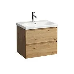 LAUFEN Lani Waschtischunterschrank H4035421122671 63,6x51,5x44,2cm, 2 Schubladen, Wildeiche