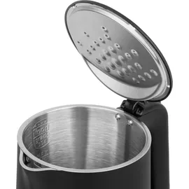 EMERIO Wasserkocher 1,7 l Schwarz