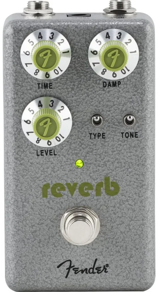 Fender Musikinstrumentenpedal, (Effekte, Delays/Echos/Reverb), Hammertone Reverb - Effektgerät für Gitarren