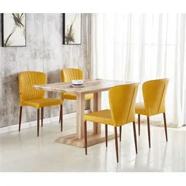 Habitat et Jardin Alina 130 x 75 x 80 cm Eiche braun