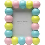 Kare Bilderrahmen Bubble Pastel mehrfarbig 13x18 cm 2er Set