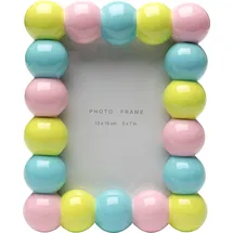Kare Bilderrahmen Bubble Pastel mehrfarbig 13x18 cm 2er Set