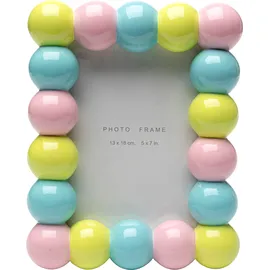 Kare Bilderrahmen Bubble Pastel mehrfarbig 13x18 cm 2er Set
