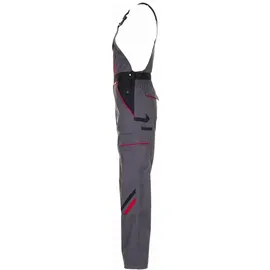 Planam Latzhose Highline, schiefer / schwarz, Konfektionsgröße DE: 50