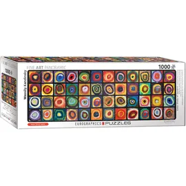 Eurographics Farbquadrat-Collage, Kandinsky Panorama Puzzle - 1000 Teile