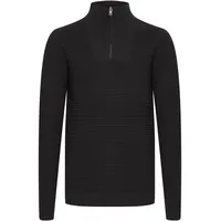 !Solid Troyer SDReco", Herren, Gr. 3XL, schwarz (true schwarz), Obermaterial: 70% Baumwolle CO recyc.. 30% Polyester Pol. recyc.., Pullover Troyer