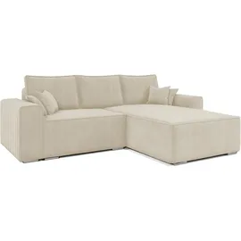 moeblo Ecksofa mit Schlaffunktion und Bettkasten, Couch für Wohnzimmer, Schlafsofa Sofagarnitur Sofa Eckcouch L-Form Wohnlandschaft mit Bettfunktion 250x...