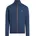 Fleecejacke Melange/Navy/Brown L