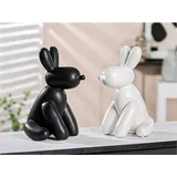 Gilde Figur "Ballonhund", schwarz, - (H) 25cm | Gr.: onesize
