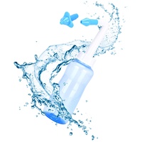 Happy Po Nasendusche - Plastik Nasenspülkanne für Nasenreinigung und Nasenspülung - Besseres Atmen durch beruhigenden Strahl