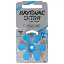Rayovac Extra Advanced 312 HA675 PR44 6 St.