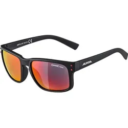 ALPINA Sportbrille / Sonnenbrille "Kosmic", Schwarz/Orange, ONE SIZE