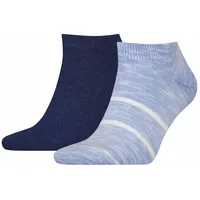 Tommy Hilfiger Sneaker 2P M - Kurze Socken - Herren - Blue/Light Blue - 43/46
