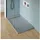 Bernstein Duschtasse New York 80x120 cm Betonoptik, Flache Duschwanne in Steinoptik, Rechteckiges Duschbecken aus Verbundwerkstoff, Rutschhemmende Gel-Coat-Oberfläche, Ohne Ablaufgarnitur