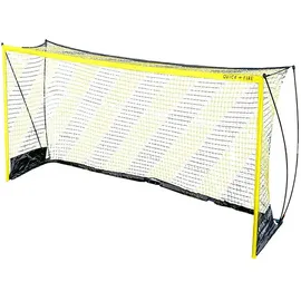 powershot Fußballtor Schwarz/Gelb 360 x 180 cm