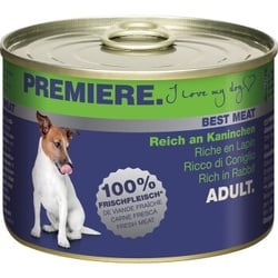 PREMIERE Best Meat Adult Kaninchen 12x185 g