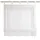 Heichkell Raffrollo mit Schlaufen Voile Tranparent Vorhang Bestickt Modern Raffgardine für Küche Wohnzimmer Schlafzimmer Weiß BxH 80x140cm