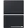 Samsung Smart Book Cover für Galaxy Tab S9 Ultra schwarz