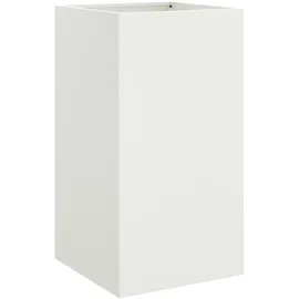 vidaXL Pflanzkübel 42 x 38 x 75 cm Weiß