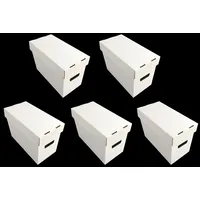 Docsmagic.de 5x Short Comic Storage Box - 19.4 x