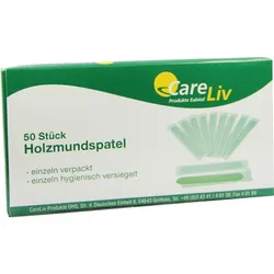 Holzmundspatel Einzeln Verpackt 50 ST